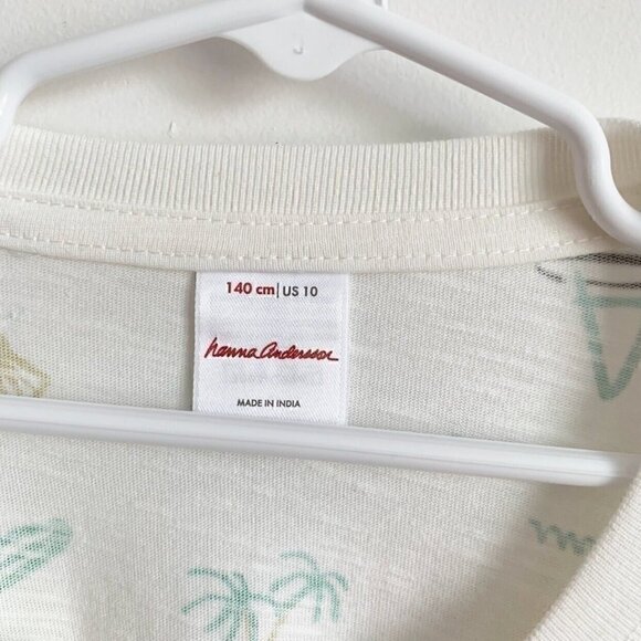 NEW Hanna Andersson Boy Print Tee In Cotton Jersey - Picture 6 of 7